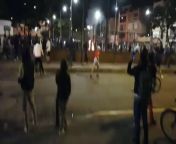 Police uses live rounds and kills protesters in demonstration against police brutality after an attourney was killed by police earlier today from police 🚔🚓