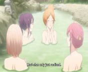 *Girls in hot springs vs boys in hot springs* (Nijiiro Days) from 12 boys video hot aunty