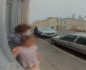 Man attacked a woman and her daughter this afternoon in Bordeaux, France. from woman and sexmade v
