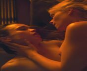 Kate Mara &amp; Ellen Page Hot Lesbian Scenes in My Days of Mercy from hot lesbian touching in train