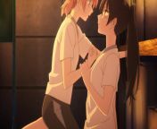 A great kissing scene most romance stories can&#39;t even do [Bloom into You] from super scene charakku romance
