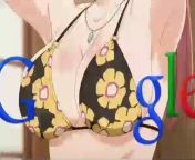 Day 8 of putting anime tiddies in the &#39;oo&#39; of the google logo. Marin Kitagawa from my dress up darling. from h9vsk6x vbi