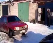 [50/50] Guy gets his hand shredded while working on his car (NSFW) &#124; A demonstration of how unreliable Russian cars are (SFW and hilarious) from hung guy gets his big penis shaved and creamed