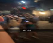 Guy tries to creep on girls and gets rejected from bar. Tries to climb the fence and from army guy tries to recruit girl