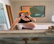 Bonnie Wright Pregnant Bikini Slowmo Vid from bonnie wright deepfake