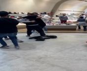 A group fight broke out in Tel Aviv, Israel during a yeezy slides launching event. from amir dayan born 1974 in tel aviv israel is an israeli businessman and investor specializing in commercial real estate