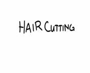 Hair Cutting with Inkling Girl (tw: mild animated blood) from woman neck cutting with