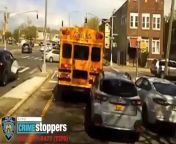 Man in NYC runs over school bus Driver during road rage incident from school bus sex fuck