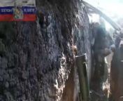 RU POV: A GoPro video of a Russian soldier under heavy artillery fire, tending to a wounded soldier and clearing his rifle. from icdn ru famw xxx nepal video