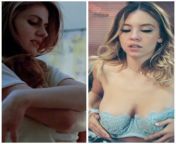 Best boob reveal: Alexandra Daddario vs. Sydney Sweeney from sydney sweeney flashes her nude boob on “the tonight show with jimmy fallon” 20 jpg
