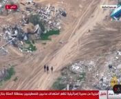 [NSFL] Footage obtained by Al Jazeera showing unarmed Palestinians getting blown to pieces in a drone strike by Israel from fakes by al
