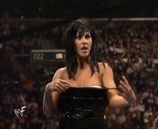 Miss Kitty/The Kat Removing Her Bra and Flashing Her Breasts at &#34;WWF Armageddon 1999&#34;, National Car Rental Center, Sunrise, FL, December 12, 1999 (Guilty pleasure) from sunny leaon removing her bra and penty