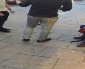 1 Lithuanian VS 2 English Guys Street Fight In Leeds, UK (Not my footage) from bokep vs manusia english 3xxx