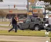 Man subdues drunk driver after he kills somebody in car crash. from driver fuck he