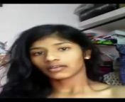 Desi tamil girl striptease from tamil girl thoppul sex
