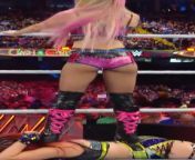 Alexa Bliss sexy ass @ WWE Clash at the Castle from wwe alexa bliss fucking xxxxbi xxxgirl the gand v
