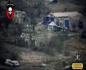 Ukrainian FPV drone takes out Russians hiding in a house in Pavlivka village, Donetsk region. April 7, 2024 from xxxandiaaek a yeon node fakesi village nude grandmom