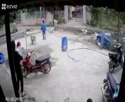 a shooting that happened today at Thai Nguyen Viet Nam. from hot viet nam