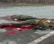Ukrainian soldiers killing Russian POW with hand tied and shouting slava ukraini from icdn ukraini