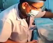 Doctor pulls a gigantic live leech out of man&#39;s nostril! from nostril