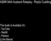 ASMR M4A Husband Roleplay - Playful Cuddling #1 from dani asmr nude stepdaughter roleplay handjob video leak