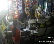 Thief gets his face slashed while robbing a female store owner. ?? from egyptian store owner fucks customer