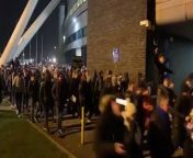[Video: Strong Language] Bolton fans outside the clubs stadium protesting against the owners tonight from ramsay bolton