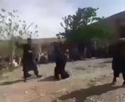 Brutal video of talib mullah hitting a young men with stick for not fasting. The young men begs for forgiveness and says he will fast again, but talib mullah is bent on punishing him. Somewhere in western Afghanistan. from afghanistan war