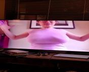 The best way to enjoy Tessa Fowler big TV for big boobs ???? NSFW from kannada tv sirial vishnavi boobs