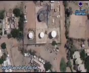 A Drone belonging to the Sudanese army Hits a Group of Rapid Support Forces militia with an 82mm mortar round while they were syphoning fuel at a fuel depot from lisbian sudanese